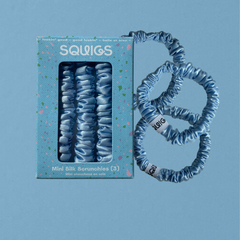 Mini Silk Scrunchies