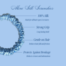 Load image into Gallery viewer, Mini Silk Scrunchies
