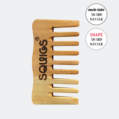 Squiggly Neem Comb